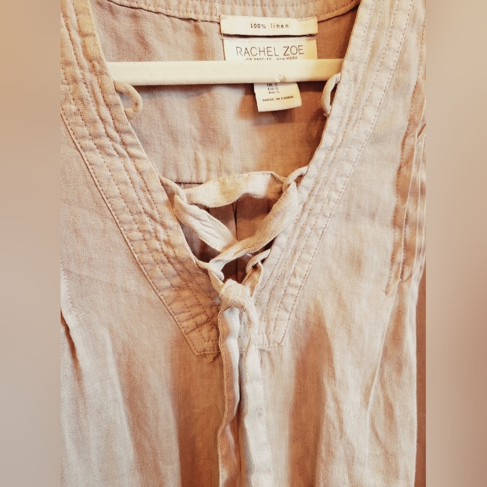 RACHEL ZOE Linen Dress - Picture 6 of 7